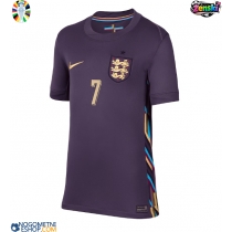 Ženski Nogometni dresi Anglija Bukayo Saka #7 Gostujoči EP 2024 Kratek Rokav